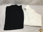 Lote de roupas feminina. Composto por 1 blusa e calça social  , peças em ótimo estado de conservação. Blusa 100% ALGODÃO  TAM: 38 e calça TAM: 46.