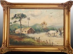MAYCIANI? - oleo s/ tela, medindo: 54 cm x 36 cm e 68 cm x 50 cm