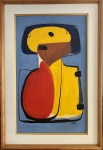 Karel APPEL (Attrib.) (1921-2006) - oleo s/ madeira, medindo: 48 cm x 79 cm e 68 cm x 98 cm (Todas as obras estrangeiras e consideradas atribuídas automaticamente)