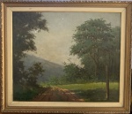 Anita MALFATTI (1889-1964)(atribuido) - oleo s/ tela, medindo: 54 cm x 45 cm e 65 cm x 56 cm 