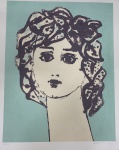 AUGUSTO RODRIGUES - gravuras, medindo: 56 cm x 76 cm (sem moldura)(no estado)