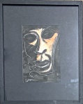 Ivan SERPA (1923-1973) - tecnica mista s/papel, fase negra, medindo: 13 cm x 20 cm e 29 cm x 36 cm
