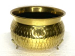 Belíssimo bowl de metal dourado medindo 2 cm de altura.