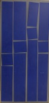 COLLAGE S/ MADEIRA, assinatura não identificada , medindo 100 x 50 cm. não emoldurado.
