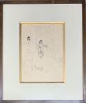 Carlos LEÃO (1906-1982) - COLEÇÃO desenhos, estudos, grafite s/ papel, sem assinatura, medindo: 19 cm x 26 cm e 38 cm x 46 cm (PERTENCEU A COLEÇÃO PARTICULAR DO RIO DE JANEIRO, FAMÍLIA NIEMEYER)