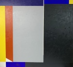 Eduardo SUED (1925) - acrílico s/ tela, datado 2001, assinado e datado "Coleção Dr. Medeiros", no verso, medindo: 1,10 m x 1,20 m (coleção particular)