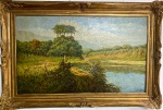 Vincente LEITE (1900-1941) - óleo s/ tela, medindo: 82 cm x 1,20 m e 59 cm x 99 cm (coleção particular)