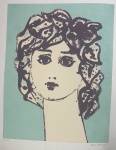AUGUSTO RODRIGUES - gravuras, medindo: 56 cm x 76 cm (sem moldura)(no estado)