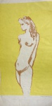 AUGUSTO RODRIGUES - gravuras, medindo: 32 cm x 66 cm (sem moldura)(no estado)