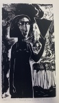 Gilvan SAMICO (1928-2013) - gravura, medindo: 21 cm x 30 cm (sem moldura)