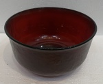 Grosso e grande bowl em vidro colorido, medindo: 22 cm diametro x 12 cm alt.