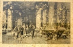 Mariano FORTUNY Y MARSAL (1871-1949) - ESPETACULAR E RARA gravura, medindo: 60 cm x 45 cm