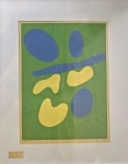 Hans ARP (1886-1966) - Gravura, tiragem 120/300, medindo: 46 cm x 35 cm e 68 cm x 56 cm