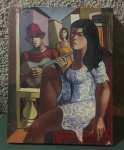 QUADRO: oleo s/tela medindo 35x27 ass: fernando p ( Fernando Clóvis Pereira (São Luís MA 1917 - s.l.