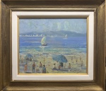 Manoel SANTIAGO (1897-1987) - óleo s/ madeira, medindo: 38 cm x 45 cm e 60 cm x 70 cm