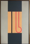 Ivan SERPA (1923-1973) - óleo s/ tela, datado 26.08.70, medindo: 44 cm x 64 cm 