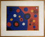 Alexander CALDER (Attrib.) (1898-1976) - óleo s/ tela, medindo: 60 cm x 45 cm e 84 cm x 70 cm (todas as obras estrangeiras é automaticamente considerada atribuída)