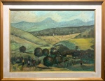 Sa BUSTAMANTE (1907-1988) - óleo s/ tela, medindo: 59 cm x 80 cm e 76 cm x 97 cm 