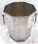 Enorme Balde De Gelo Champanheira Em Prata 90. Medindo: 19,5cm de diametro x 22cm de altura