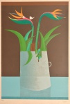 INOS CORRADIN (Vogogna, 1929) - `Flores`. Lito. Ass. cid. 70 x 50 cm.