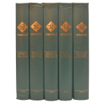 COMANDUCCI – Dizionario Illustrato dei Pittori, Disegnatori e Incisori Italiani Moderni e Contemporanei. Luigi Patuzzi Editore Milano. Quarta Edizione in cinque volumi completamente rifatta e ampliata a cura di uma Redazione Diretta da Luigi Servolini. 1971. 5 volumes (completo).