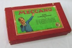 Brinquedo Antigo - Meccano número 6A, fabricado na França na caixa original que mede 33 x 20 x 6,5 cm e pesa 2.820 gramas.