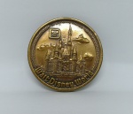 Moeda Bronze - USA - Walt Disney World - 4 cm de diâmetro - item de coleção sem embalagem