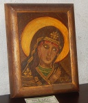 Quadro emoldurado. (desgastes)