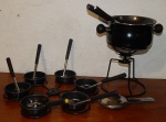 Aparelho par fondue. (desgastes)