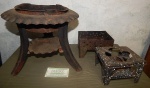 Lote com 03 peças: fogareiros  avulsos. (desgastes)