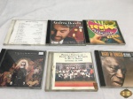 Lote com 6 cd's diversos, Andrea Bocelli, Lorrena McKennitt, jazz ....