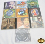 Lote de 10 cd's originais, composto de Top Hits 95, entre outros.
