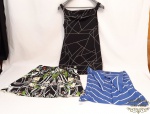 Lote 3 peças Sendo 2 Vestidos  e 1 Saia. Medidas: saia 38 ,vestido tomara que caia P, vestido preto G. Composição Tomara que Caia Malha, Vestido Preto Poliéster com Elastano e Saia Poliamida