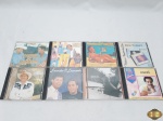Lote de CD's com títulos nacionais. Composto por maravilhosas vozes como: Cazuza, Sergio Reis, Só pra contrariar, etc.