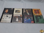 Lote de 8 cd's originais, composto de títulos nacionais e internacionais. Como Bethoven, Maurice Ravel, etc.