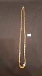 Fina bijuteria , colar  dourado  modelo Gucci .Medidas: 45 cm de comprimento.