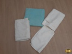 Jogo de toalhas de Banho . Composto por 3 toalhas de banho medindo : 130 X 70 CM e 1 toalha de rosto medindo: 70 X 50.