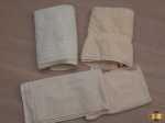 Jogo de toalhas de Banho  100% ALGODÃO. Composto por 2 toalhas de banho Medindo: 160 X 90 CM e 2 toalhas de rosto medindo: 60 X 80 CM. (aproximadamente)