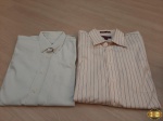 Lote de roupas masculina. Camisa Social Manga Curta  Pierre Cardin TAM: M e Camisa Social Manga longa TAM: M. 100% algodão.