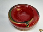 Petisqueira, bowl em cristal tipo murano da Molinari Design São Marcos. Medindo 15,5cm de diâmetro x 6,5cm de altura.