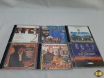 Lote de 6 cd's originais, composto de Luciano Bruno, Banda Sinfonia, etc.