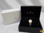 Relógio de pulso feminino da marca Jean Vernier Geneve, Suíço, necessita trocar a bateria.