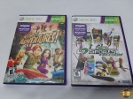 Lote de 2 jogos para Kinect do Xbox 360, composto de Deca Sports e Kinect Adventures.