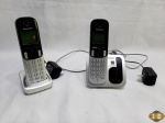 Telefone Sem Fio Com Identificador de Chamadas + 1 Ramal Panasonic DECT 6.0 Prata, modelo KX-TGC210. Funcionando perfeitamente, não acompanha as pilhas recarregáveis. Funcionando perfeitamente.