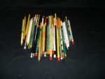 Colecionismo : Coleção de 50 lápis diversos