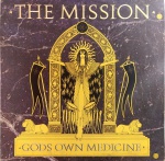 LP THE MISSION - GODS OWN MEDICINE / GRAVADORA PHONOGRAM / 1986