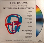 LASER DISC ELTON JOHN & BERNIE TAUPIN - TWO ROOMS / POLYGRAM VIDEO / 1991