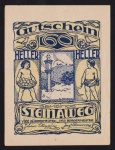 Áustria 1921 - Notgeld no valor de 60 Heler em perfeito estado de conservação!