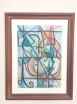 Ingres Speltri - Acrilico sobre tela assinado no canto inferior direito - Medidas da tela: 75 x 58 cm