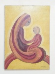 Nazareth -  Oléo  sobre tela assinado e datado 1970 - Medidas da tela: 50 x 70 cm